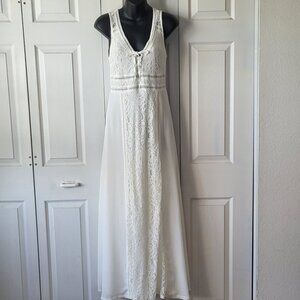 Bridal Dress, Beach Wedding, Night Gown Small